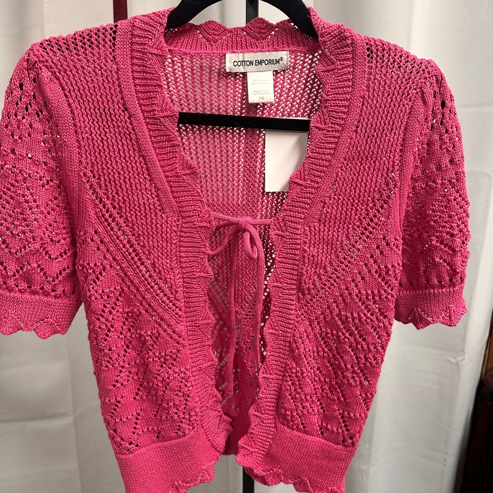 Pink Spring Sweater With Tags